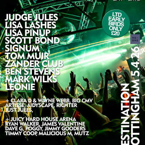 April 5th - Destination Nottingham