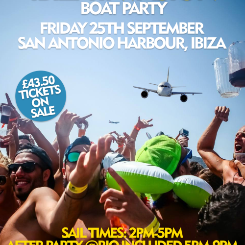 Ibiza Invasion Boat Party