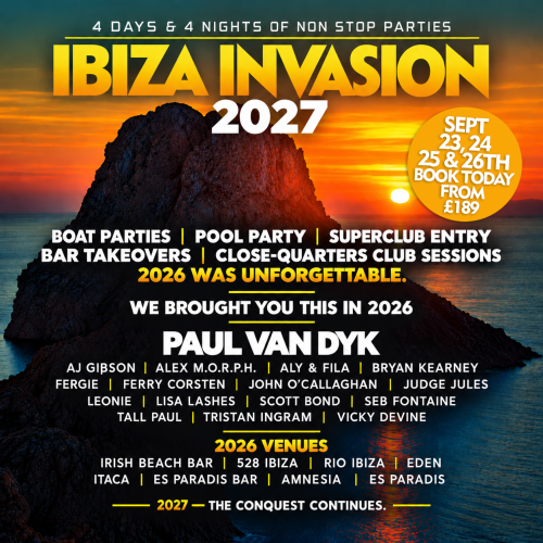 Ibiza Invasion 2027 - Early Bird